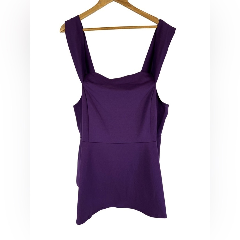 NWT Torrid 4x Plum Peplum top